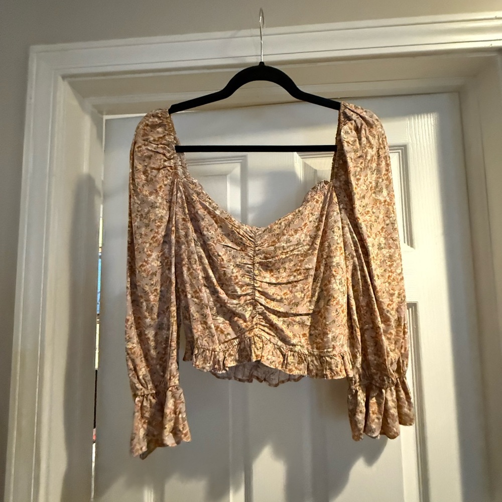 Boho floral top